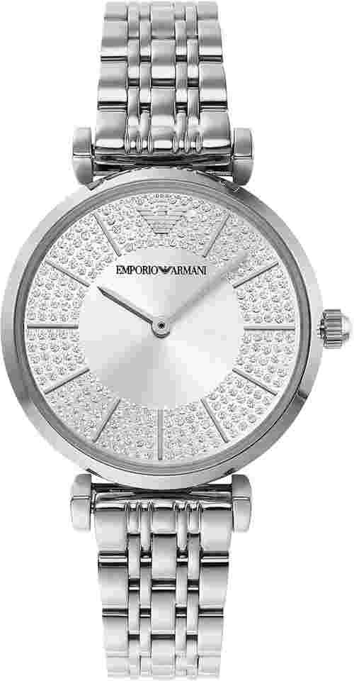 [Emporio Armani] Watch GIANNI T-BAR AR11445 Women's Silver