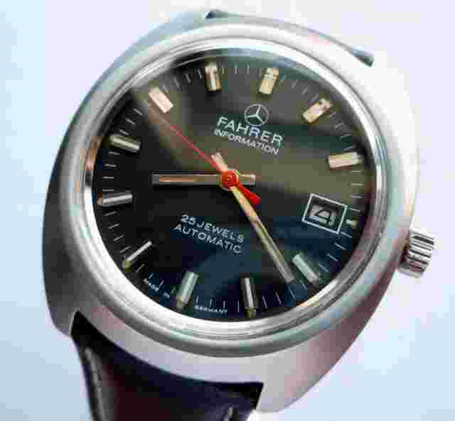 Mercedes Benz Classic Car Accessory SL Pagoda Made in Germany Automatic Watch