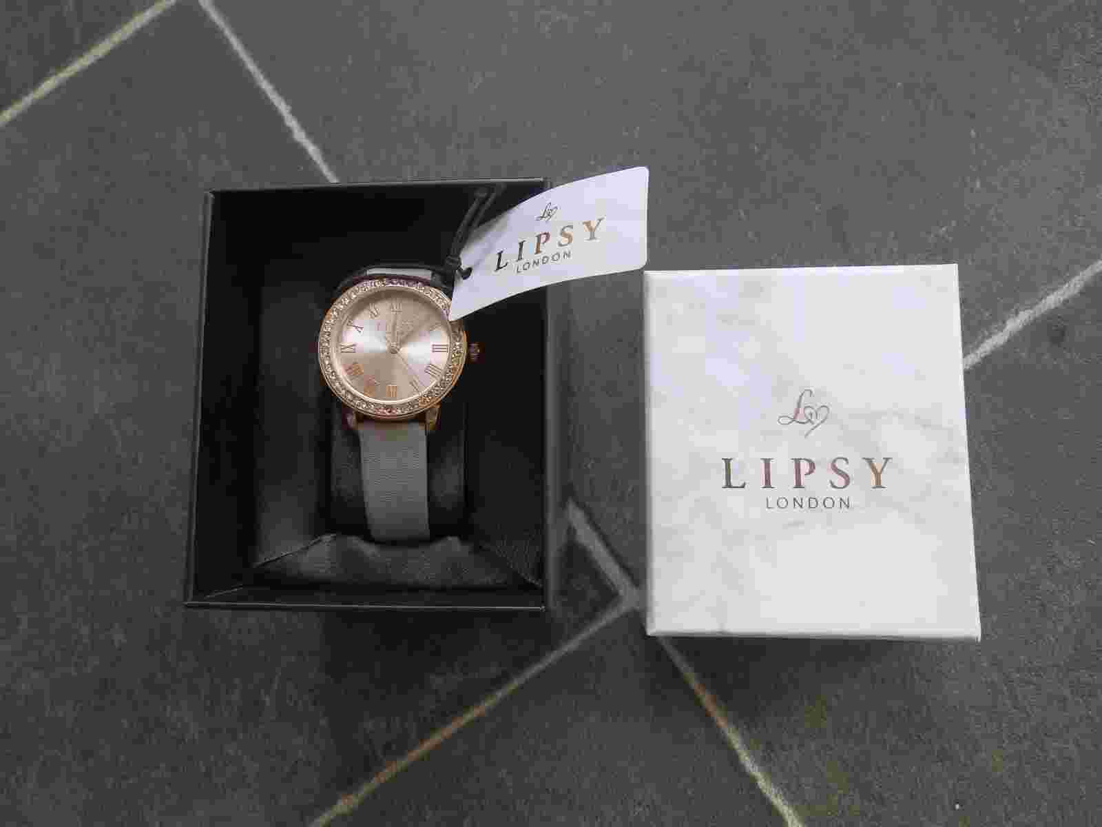 lipsy london ladies watch
