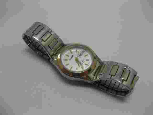 Sharp Women's Stainless Steel Gold Silver Tone Watch SHP2402 098 PC23 Works
