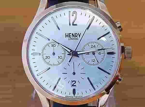 Henry London Chronograph Mens Watch Collection Richmond Hl39-cs-0036