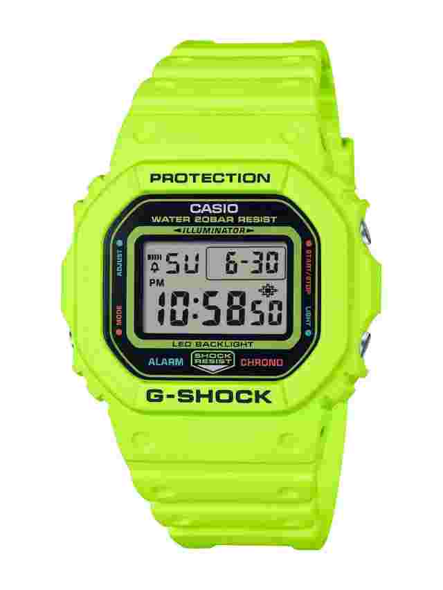 CASIO G-SHOCK DW-5600EP-9 DW-5600 Quartz Digital Yellow