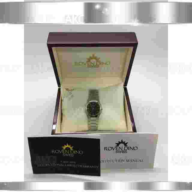Roven Dino Capri Real Diamond 2019LDP02X Stainless Steel Swiss Movet Women Watch