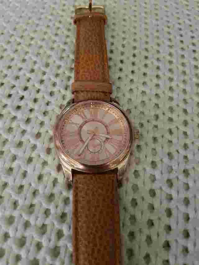 Bronzo Italia Vintage Style Bronze Ladies Large Dial Watch
