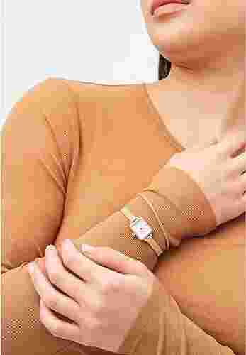 Daniel Wellington DW Ladies Watch Quadro Mini Evergold G DW00100725