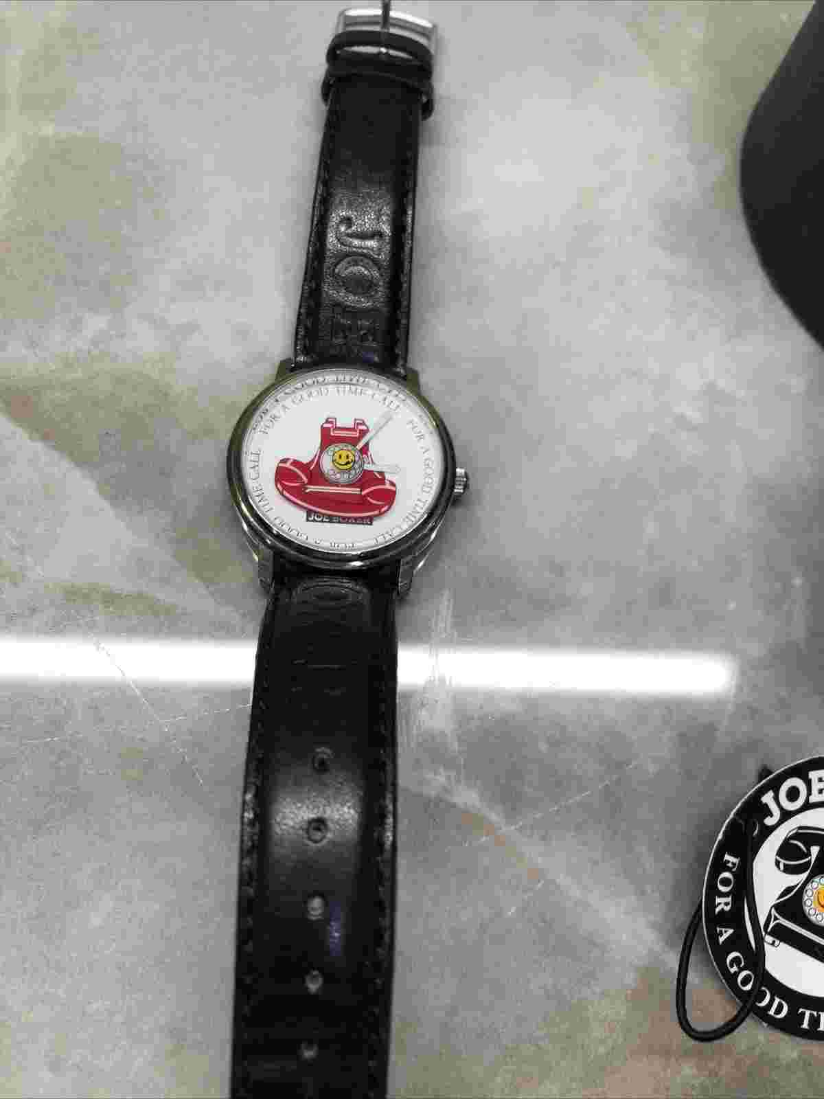 Vintage 1995-96 JOE BOXER Watch "CALL FOR A GOOD TIME" with Case by TIMEX W18