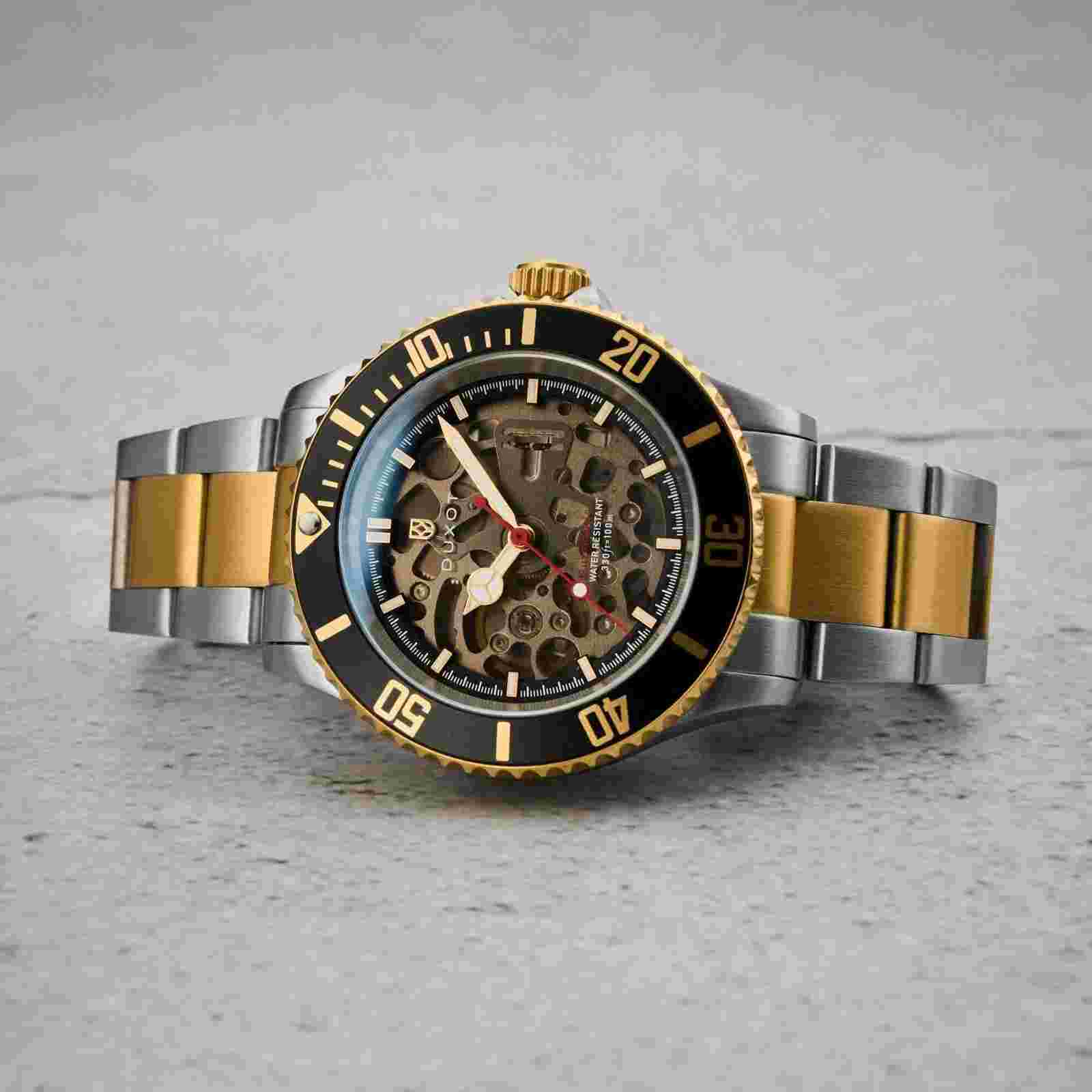 Duxot Atlantica Stainless Steel 40mm Automatic Wristwatch DX-2067-44