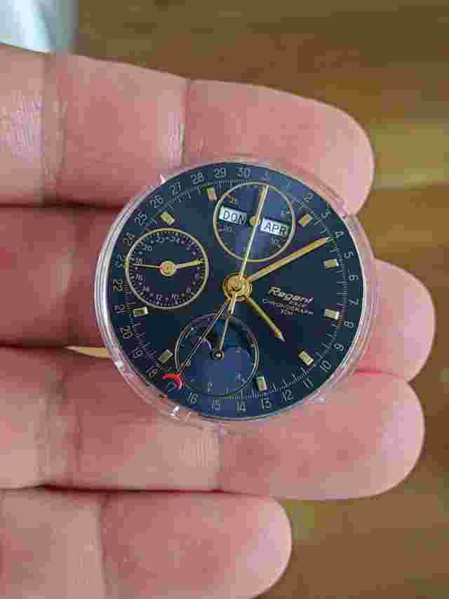Interesting Valjoux 7751 Moonphase Triple Calendar Chronograph KIT 4 REPAIRS