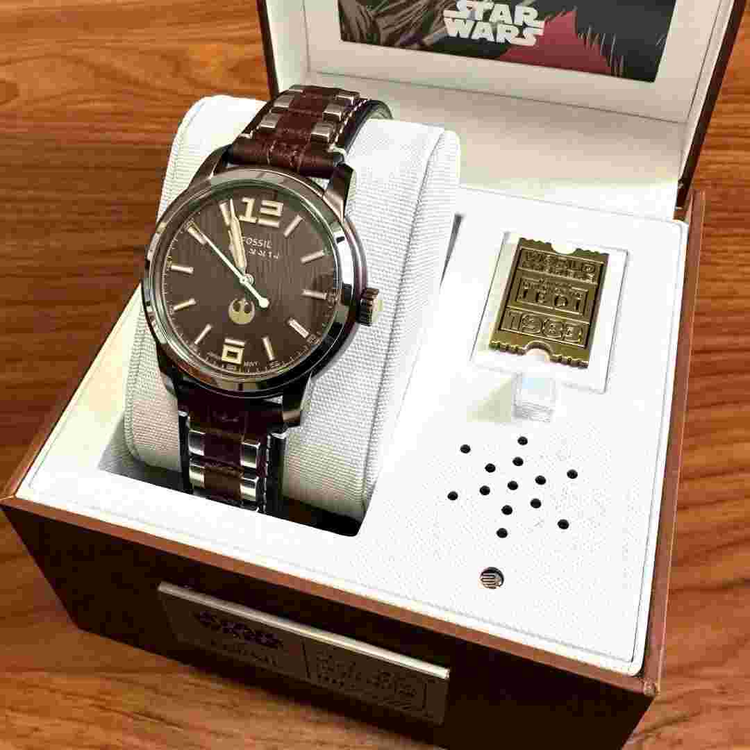 FOSSIL x Star Wars Return of the Jedi 40th Anniversary Collection Chewbacca NEW