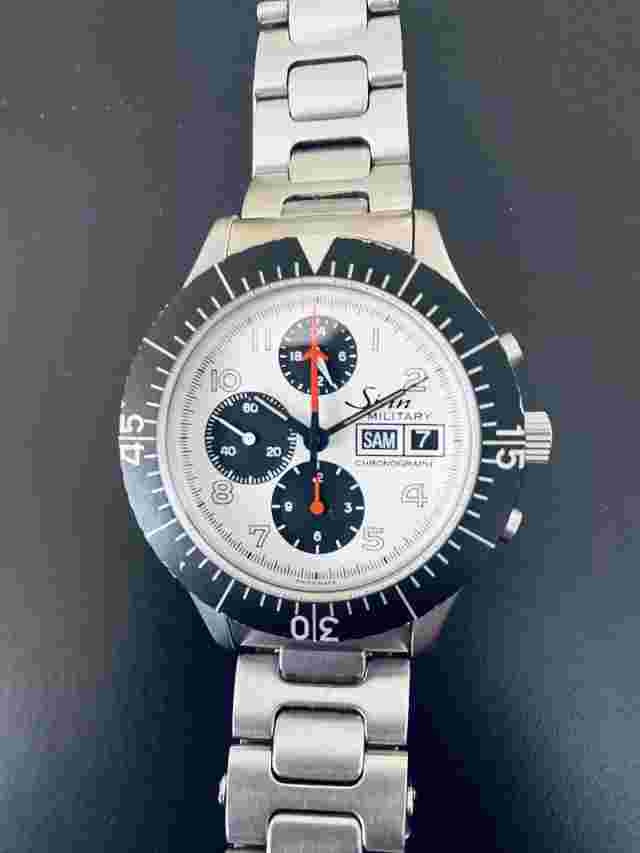 Sinn 156B Military Super Rare “Sony Family Club” Limited Edition Panda Dial