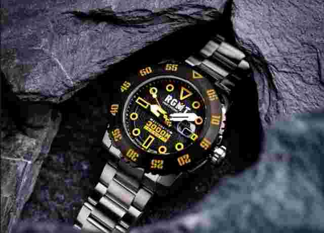 RGMT AUTOMATIC WATCH LIMITED EDITION OHIO  Stainless Steel 45mm Wristwatch