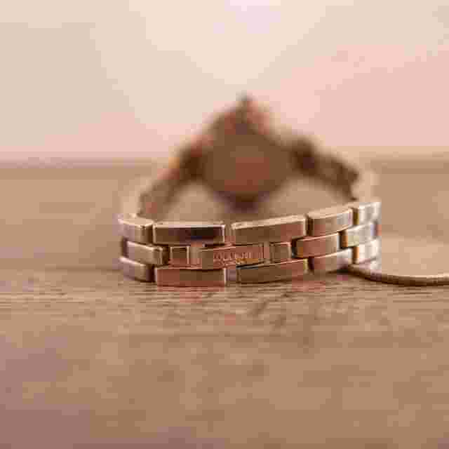 Lola Rose London Watch Women 30mm Gold Tone Green Abstract Dial  6"