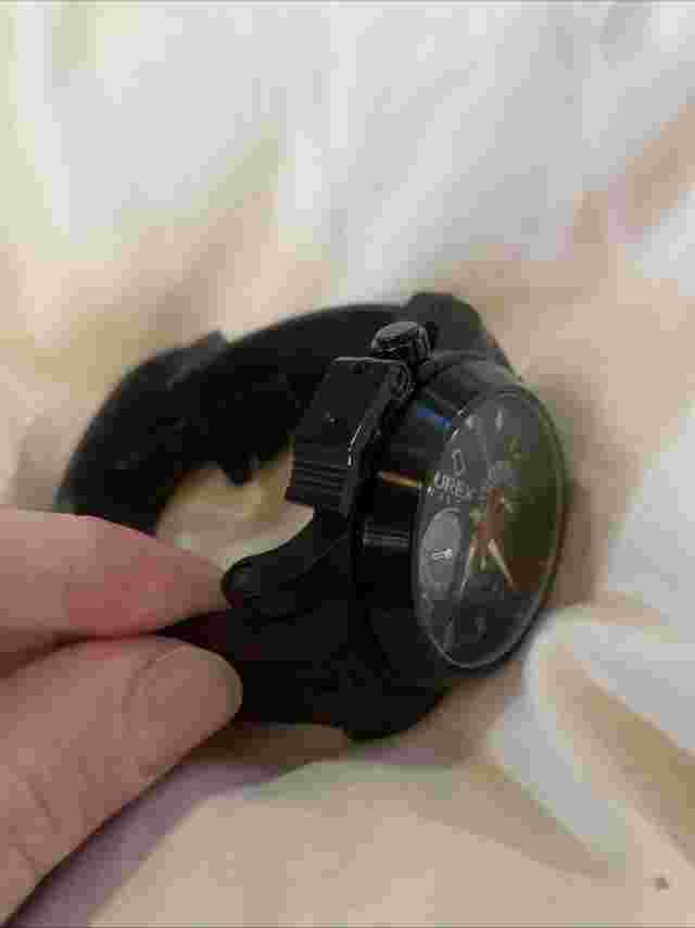 Haurex San Marco Watch Italy Black Casual $1595 Retail Very Rare     1J311UGG