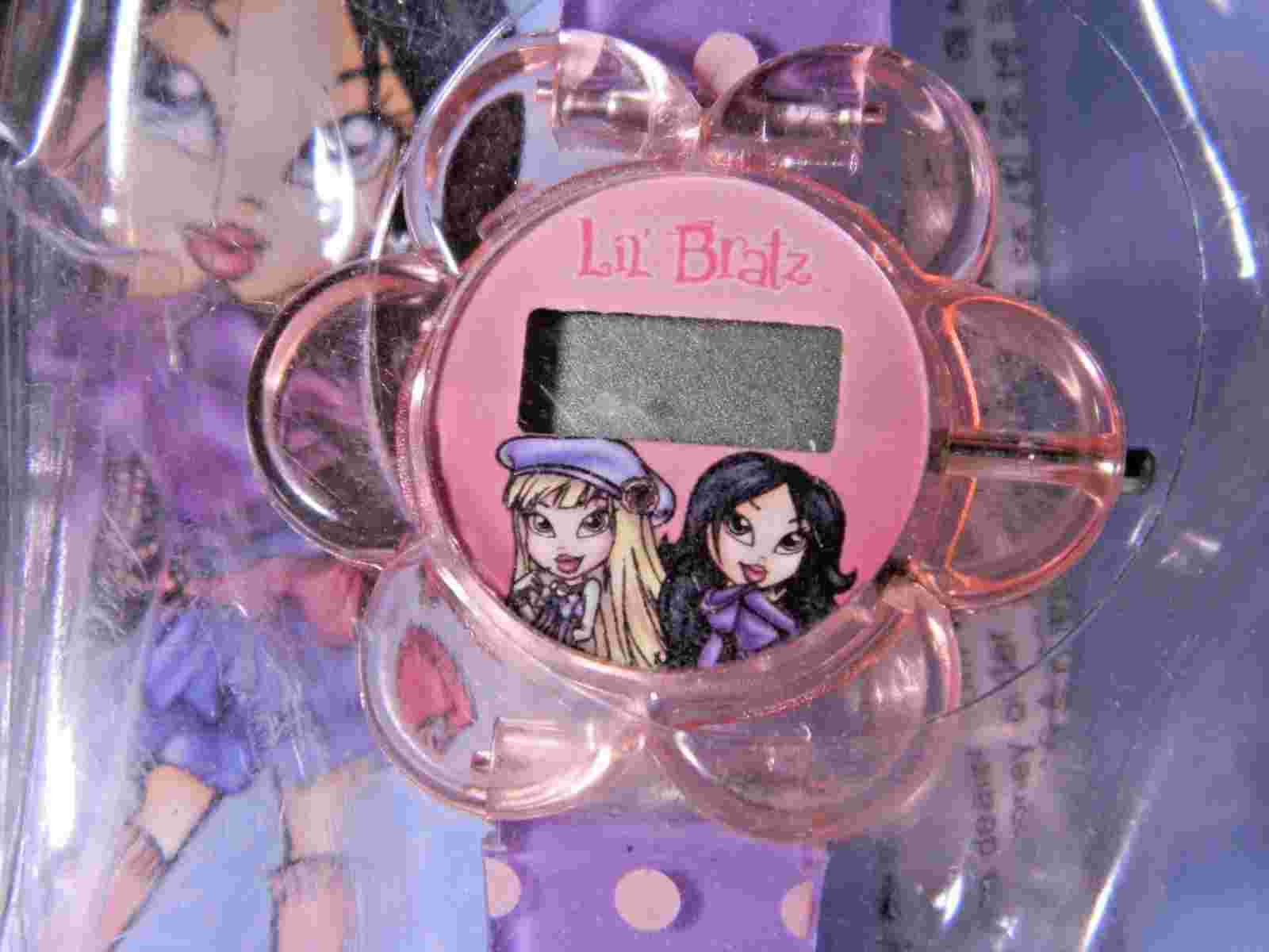 Collectible NOS New Old Stock MGA Bratz LCD Watch Sealed in Factory Blister Pack