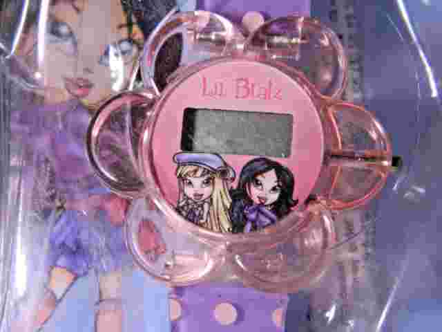 Collectible NOS New Old Stock MGA Bratz LCD Watch Sealed in Factory Blister Pack
