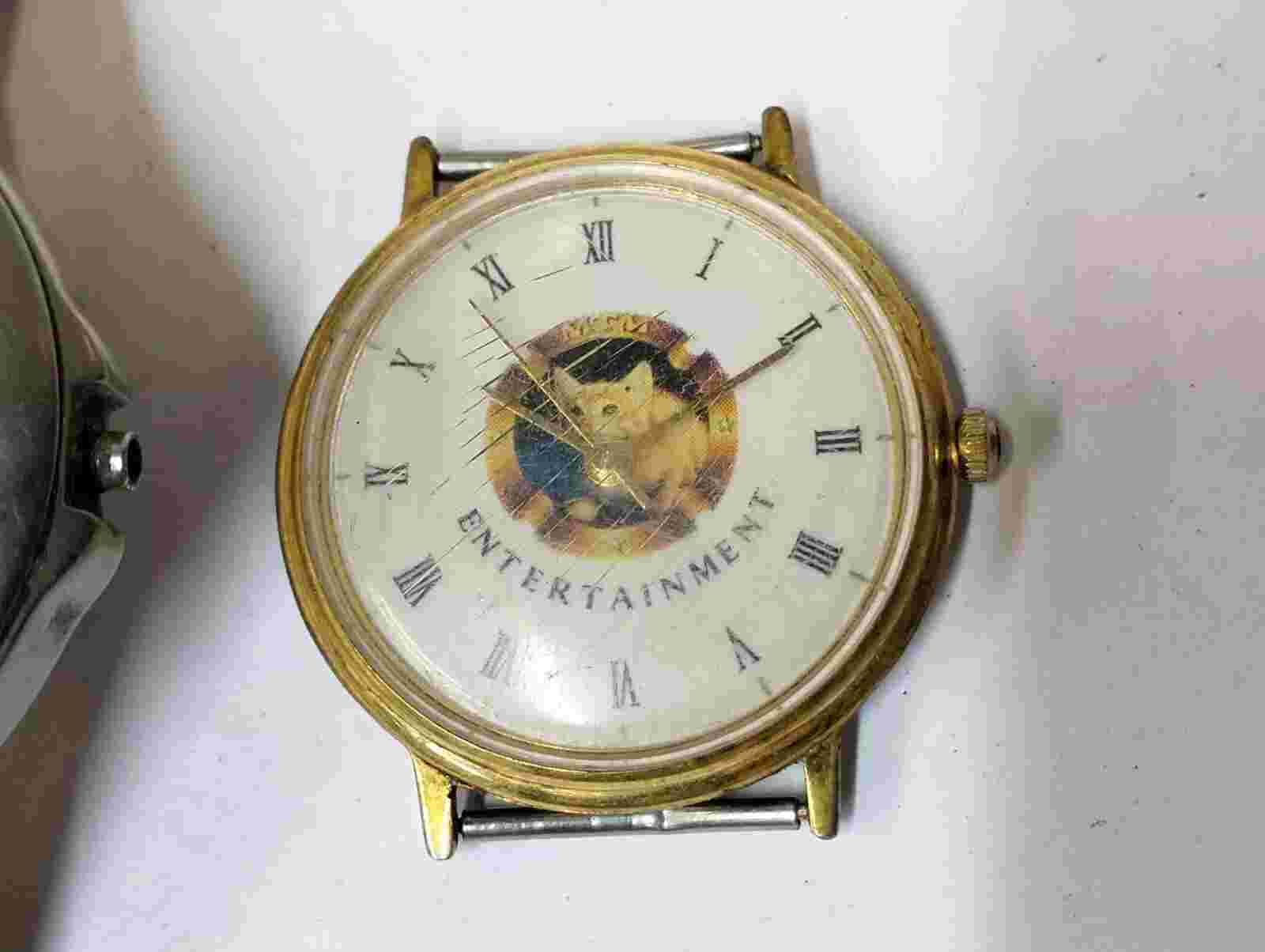 TIME FORCE & ENTERTAINMENT QUARTZ MEN'S NOT WORKING, SPARE PARTS PURPSOE VINTAGE