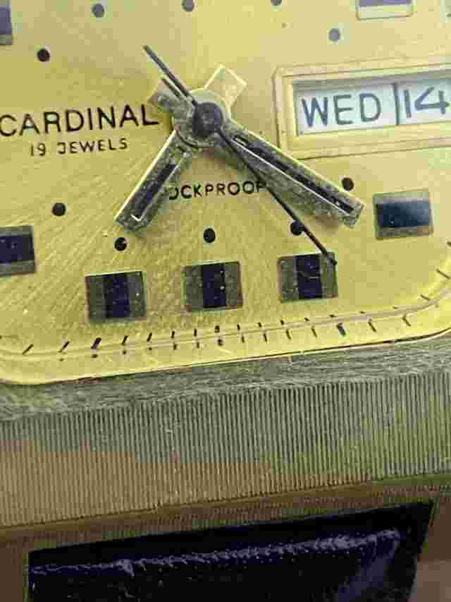 Vintage Soviet Watch POLJOT 2614 Cardinal Wristwatch USSR