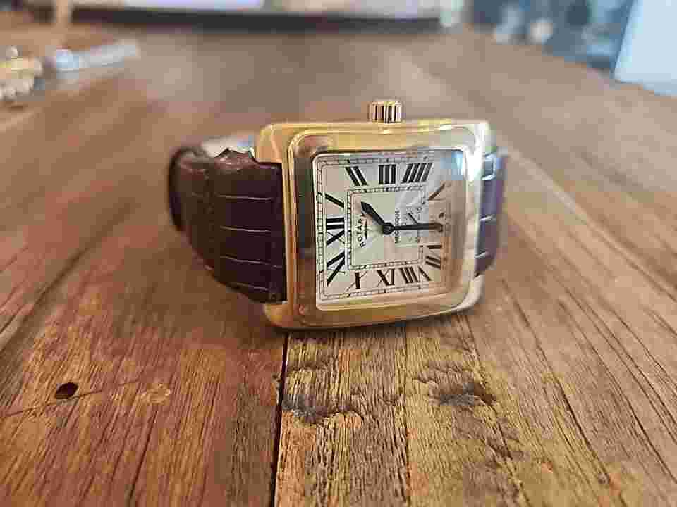 Rotary Men’s Limited Edition Mecanique ETA Swiss 17 Jewel Mechanical Watch