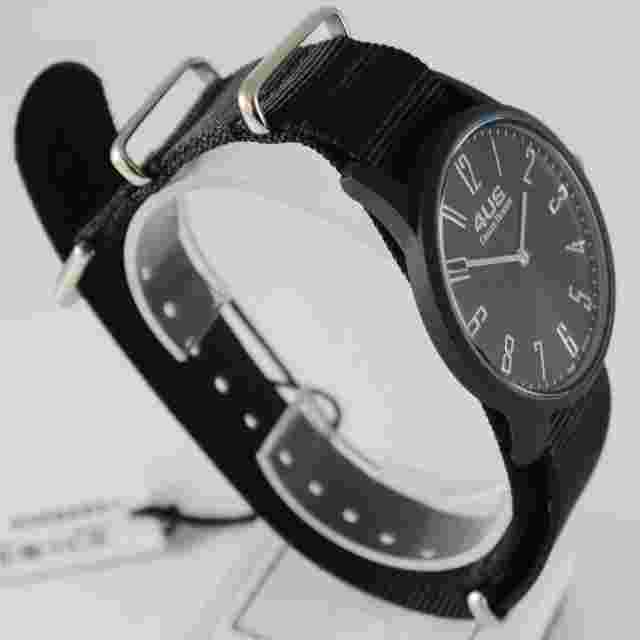 CESARE PACIOTTI 4US WATCH QUARTZ MIYOTA MOVEMENT 40 MM CASE, BLACK FABRIC BAND