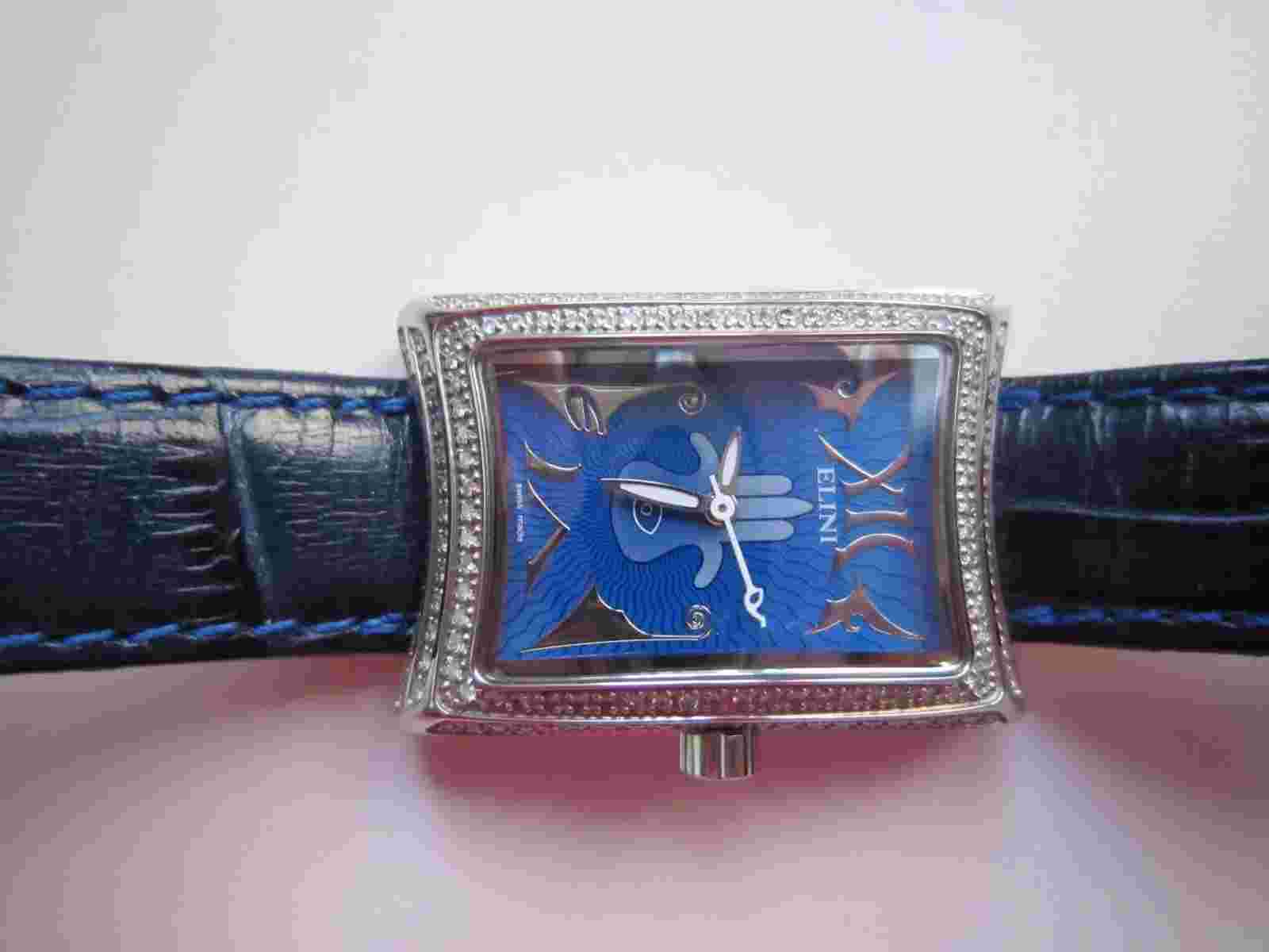 Elini Lucky Hamsa Watch  with Diamonds in mint condition