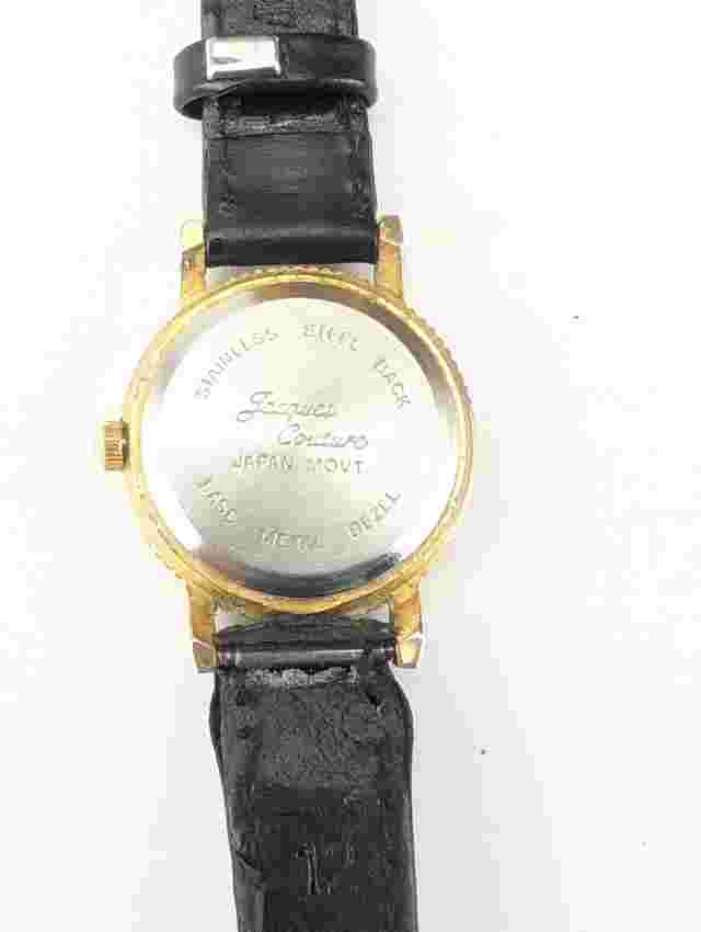 Vintage Jacques Couture Liberty Head Coin Women's Watch W/ Leather  Band