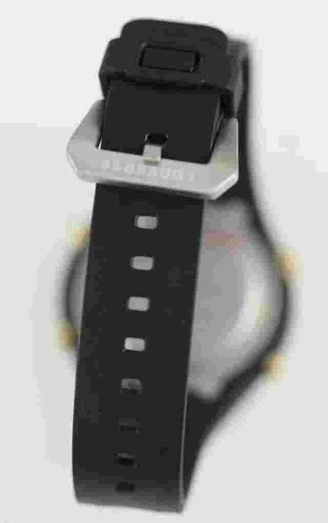 Converse Pick Up VR007-025 Watch Unisex Date Light Alarm Gold Black Rubber 50m