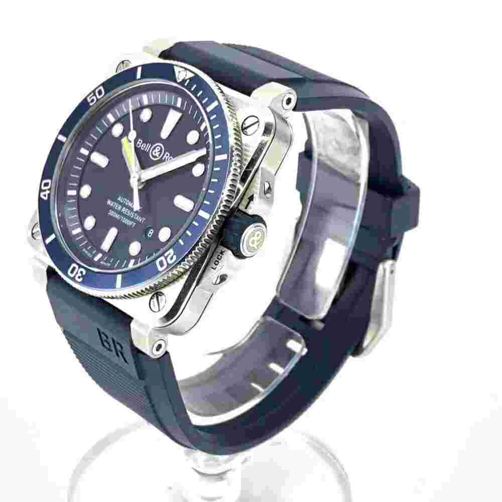 Bell&Ross BR 03-92 Diver Blue 42MM 300m BR-CAL.302 Men's Watch From Japan G0119