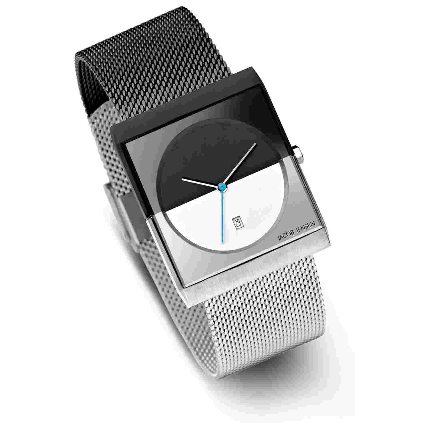 Jacob Jensen Men's Watch Quartz Steel/Black 515