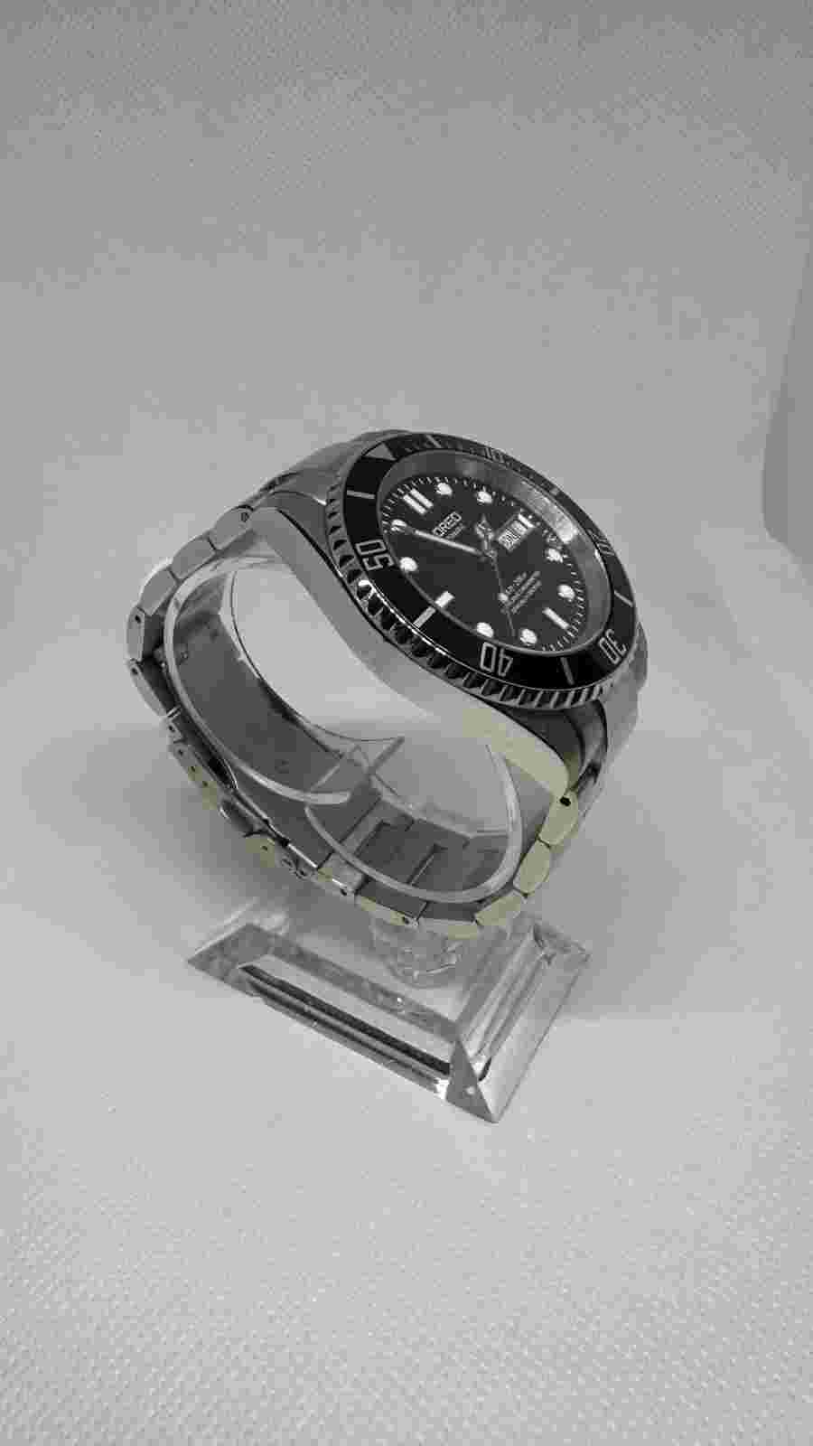 Loreo Automatic Submariner Dive Watch Sapphire Glass Rotating Bezel 200M - New