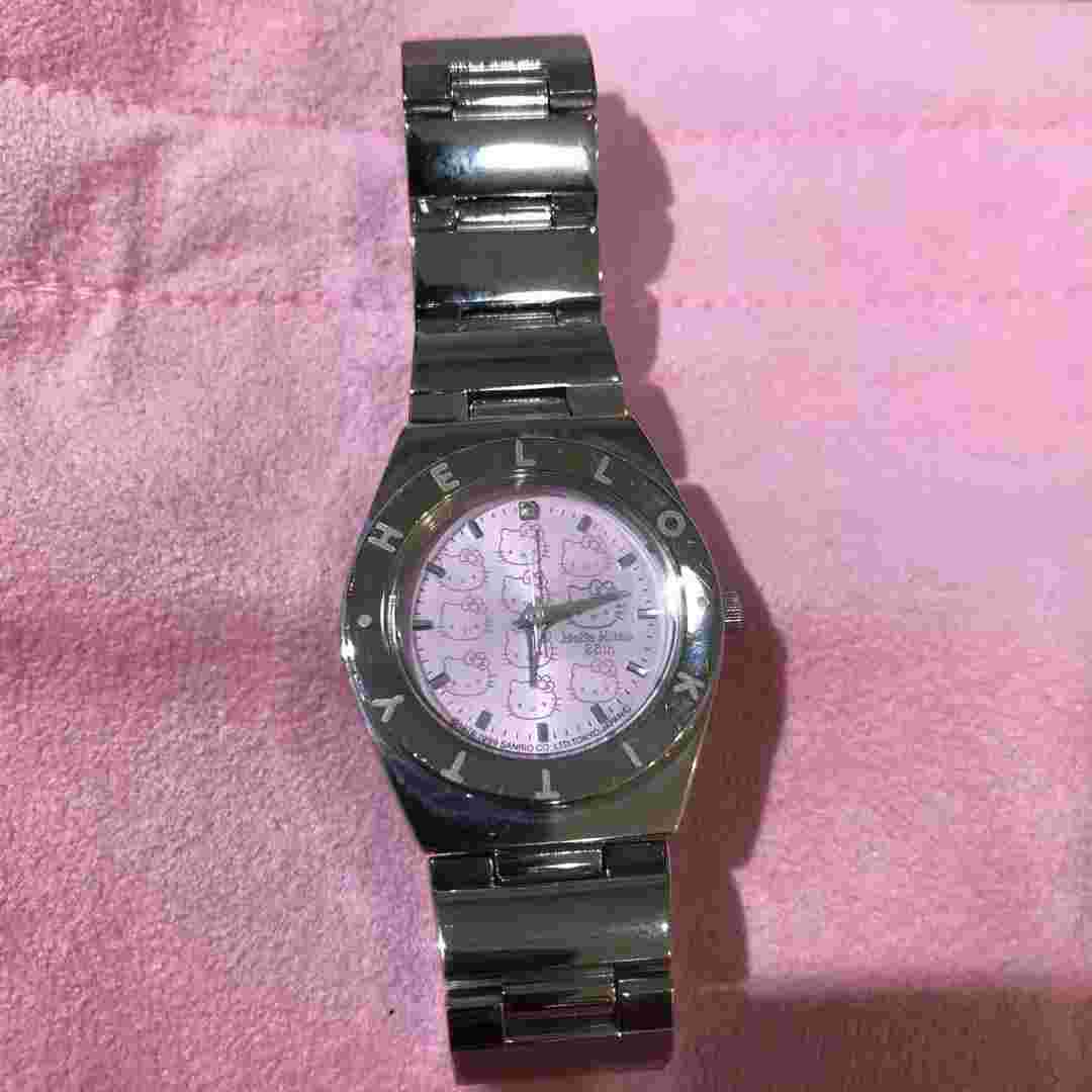 Hello Kitty 25th Anniversary Wristwatch Collection Sanrio Kraktor Wact Clook