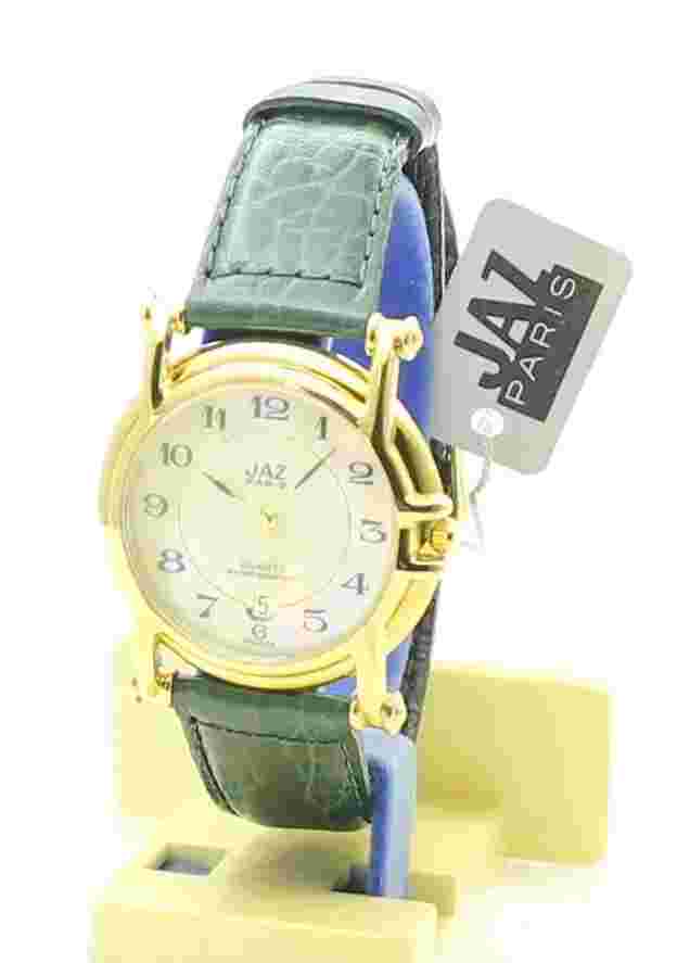 RARE VINTAGE JAZ PARIS 3385C Y8YZ93 Quartz Watch 1990's Brand New NOS Boxed