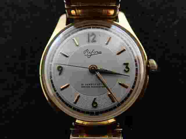 NICE VINTAGE MENS BIFORA WRISTWATCH