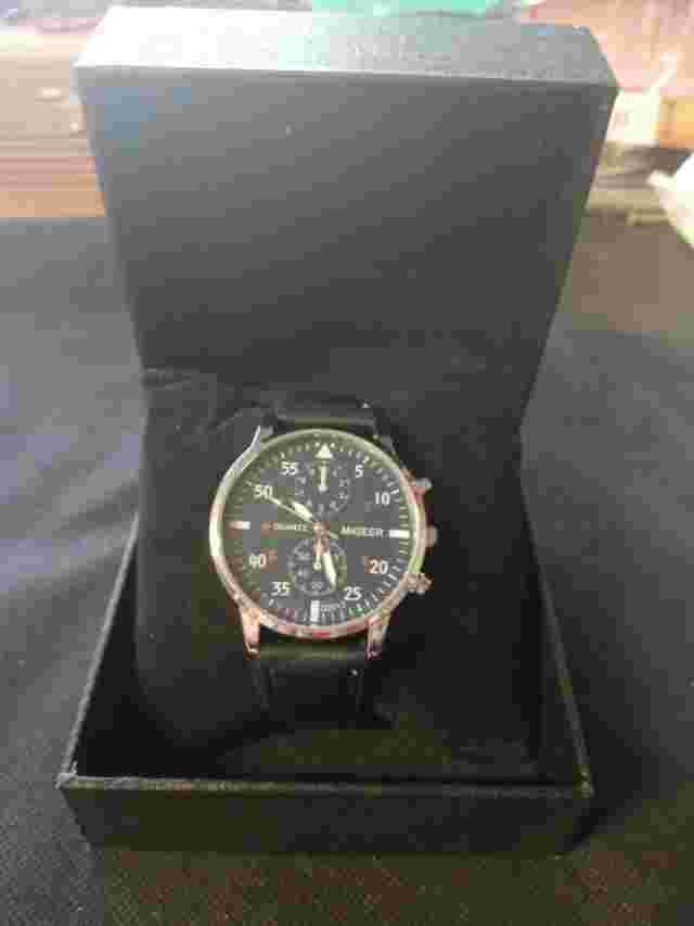 MEN'S MiGEER RENEGADE SHOCK RESISTANT QUARTZ WATCH