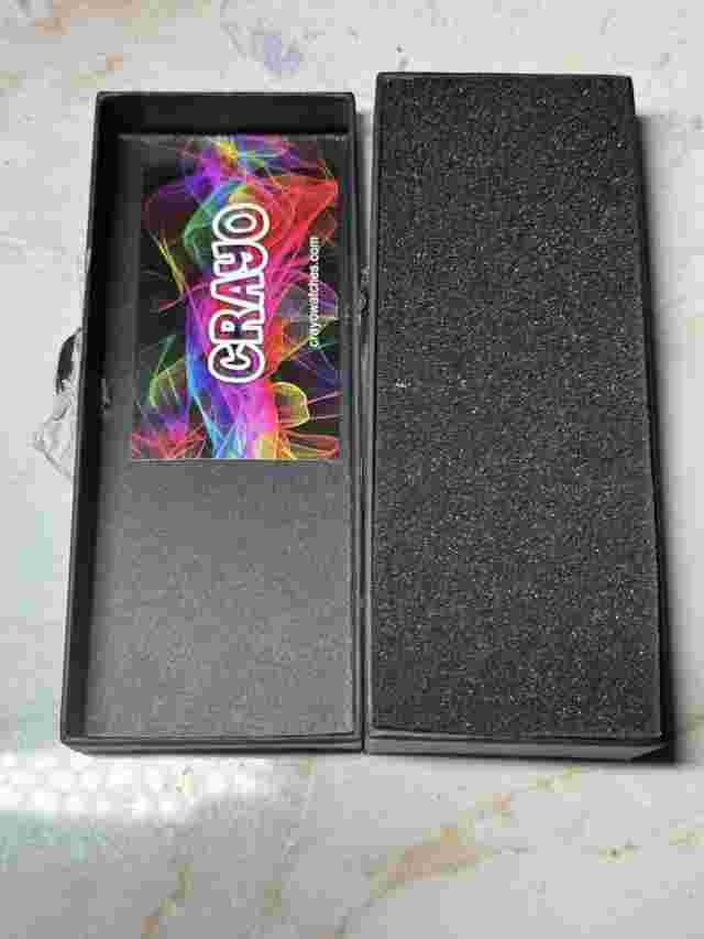 Crayo Festival White Dial White Silicone Unisex Watch CR2001 Open Box