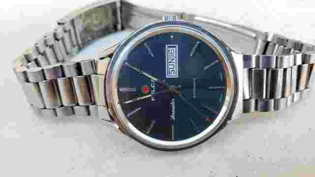 VINTAGE FELCA AIRMASTER AUTOMATIC STEEL 37MM MENS WATCH
