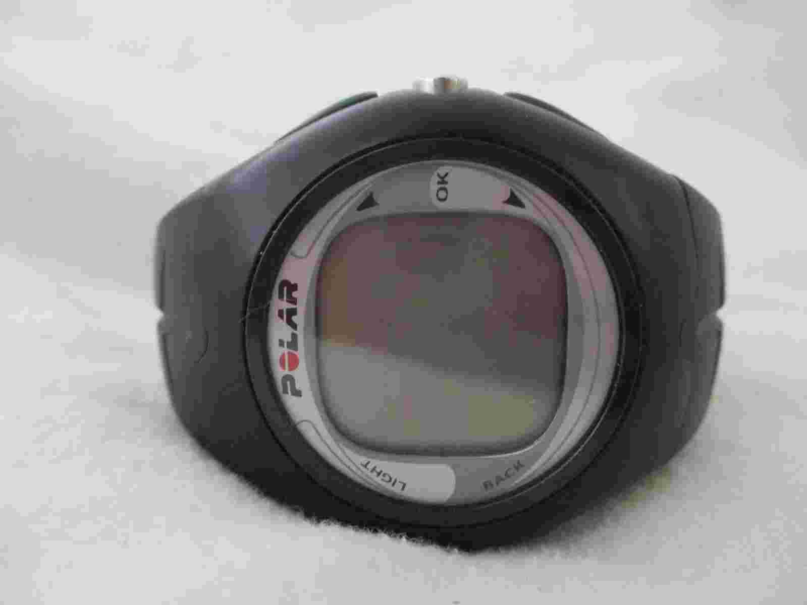 Polar F6 Digital Watch, Black Buckle Band