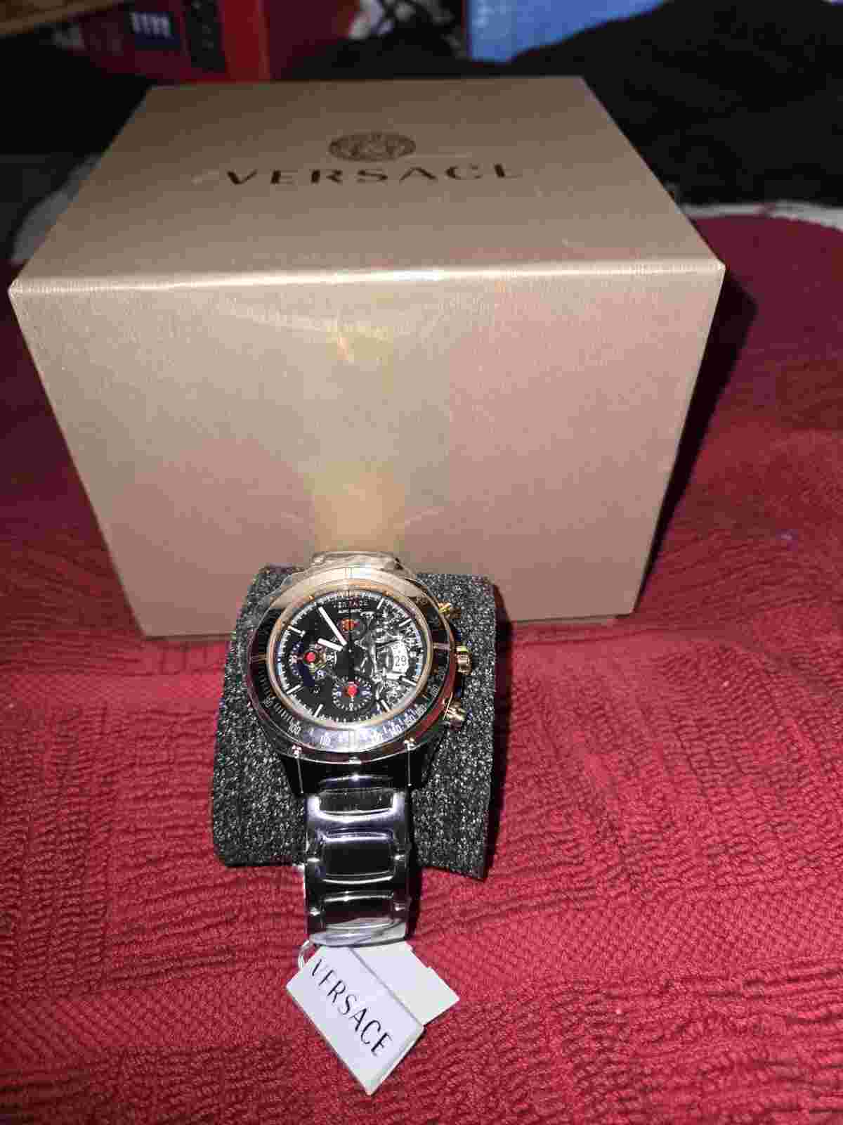VERSACE Men's DV ONE Titanium Skeleton Automatic Watch #475/500 VK802 0013, NIB!