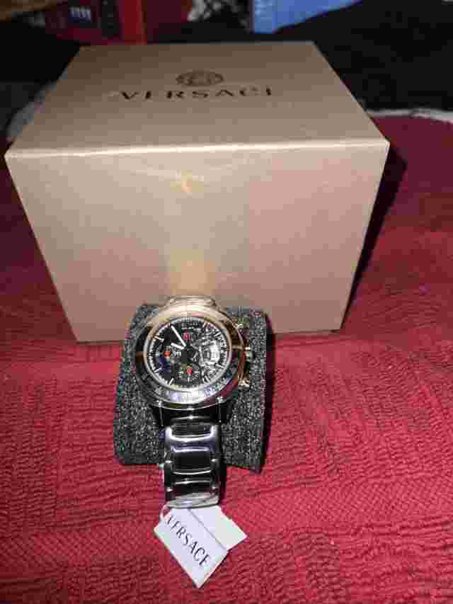 VERSACE Men's DV ONE Titanium Skeleton Automatic Watch #475/500 VK802 0013, NIB!
