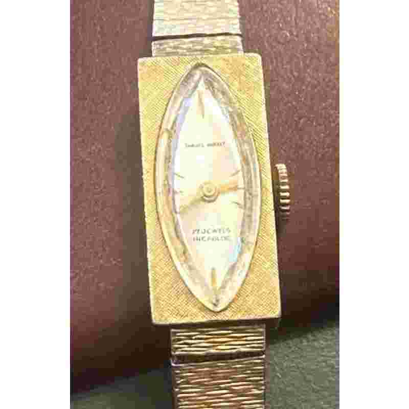 VTG women's Nastrix Sanger Harris 10k Rolled Gold Plate Watch, 17Jewels