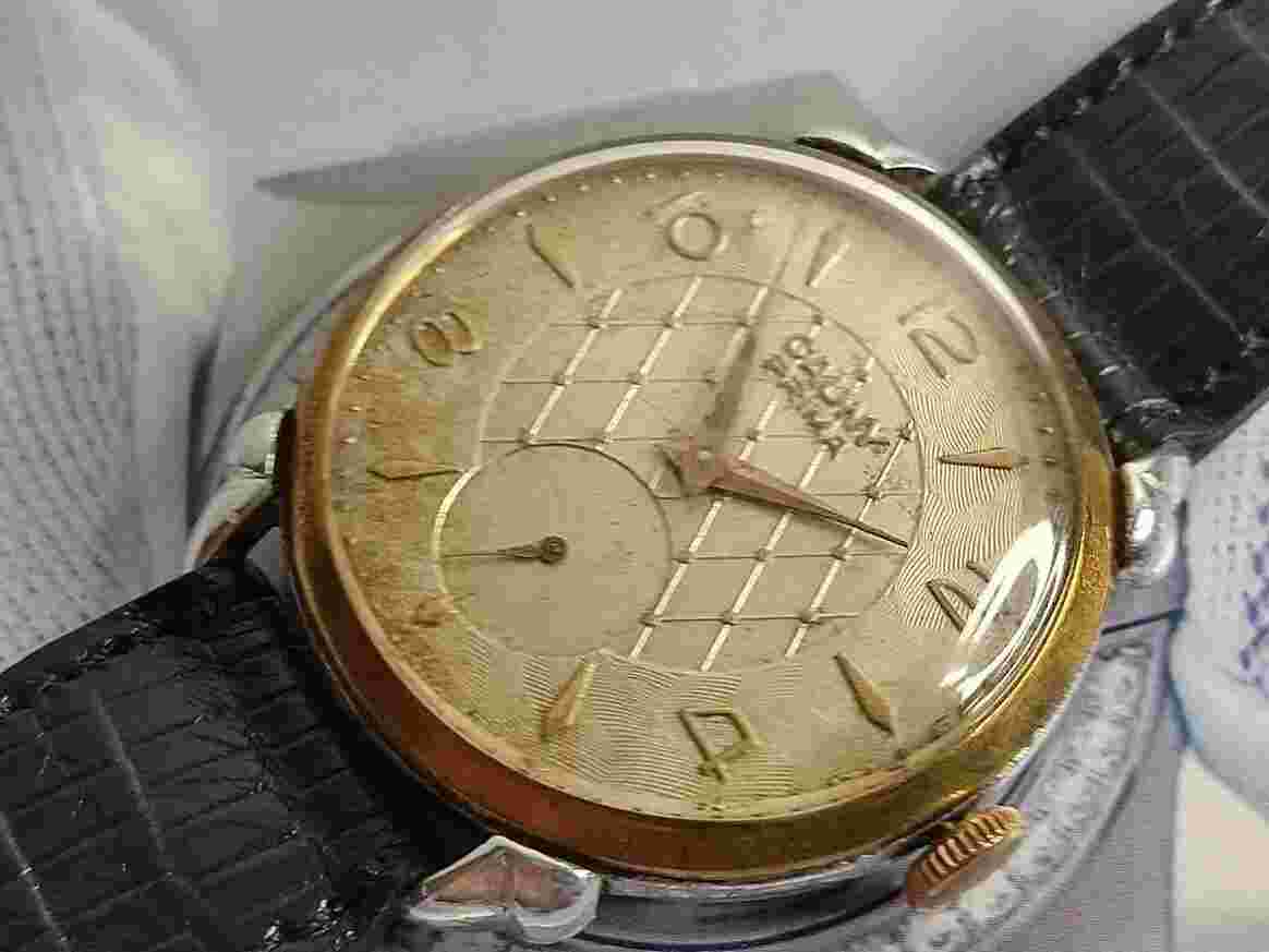 Cauny Prima Antigo Jumbo Crab Paws Aluminium Eta 853 Raro