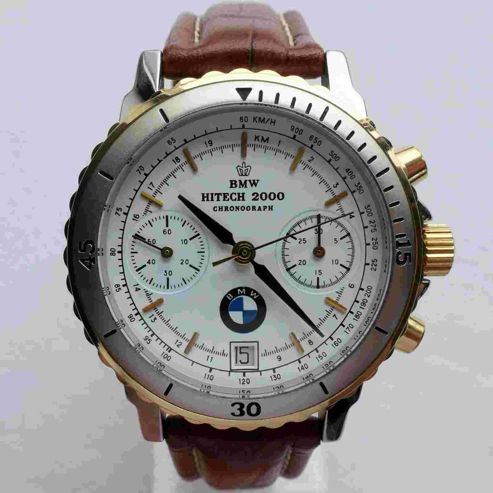 BMW Car Accessory Classic Racing Pilot Aviator Poljot 3133 Watch Chronograph