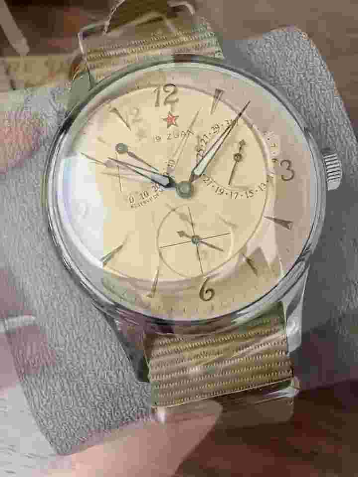 Red Star Pilot Watch 40mm Automatic Watch ST1780 Sapphire Retro Look