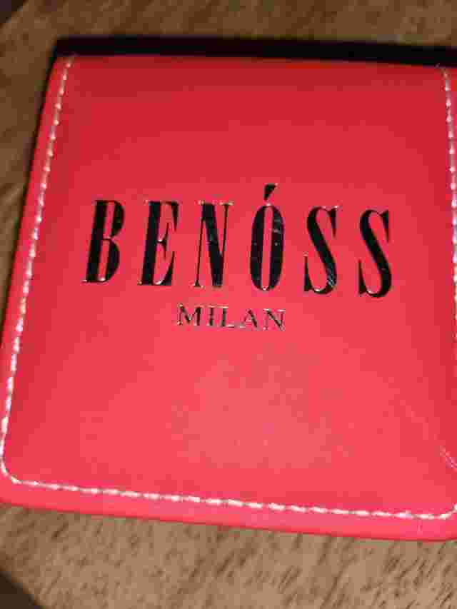 Benoss Milan Men’s Watch Stainless Steel Brand New MSRP 399