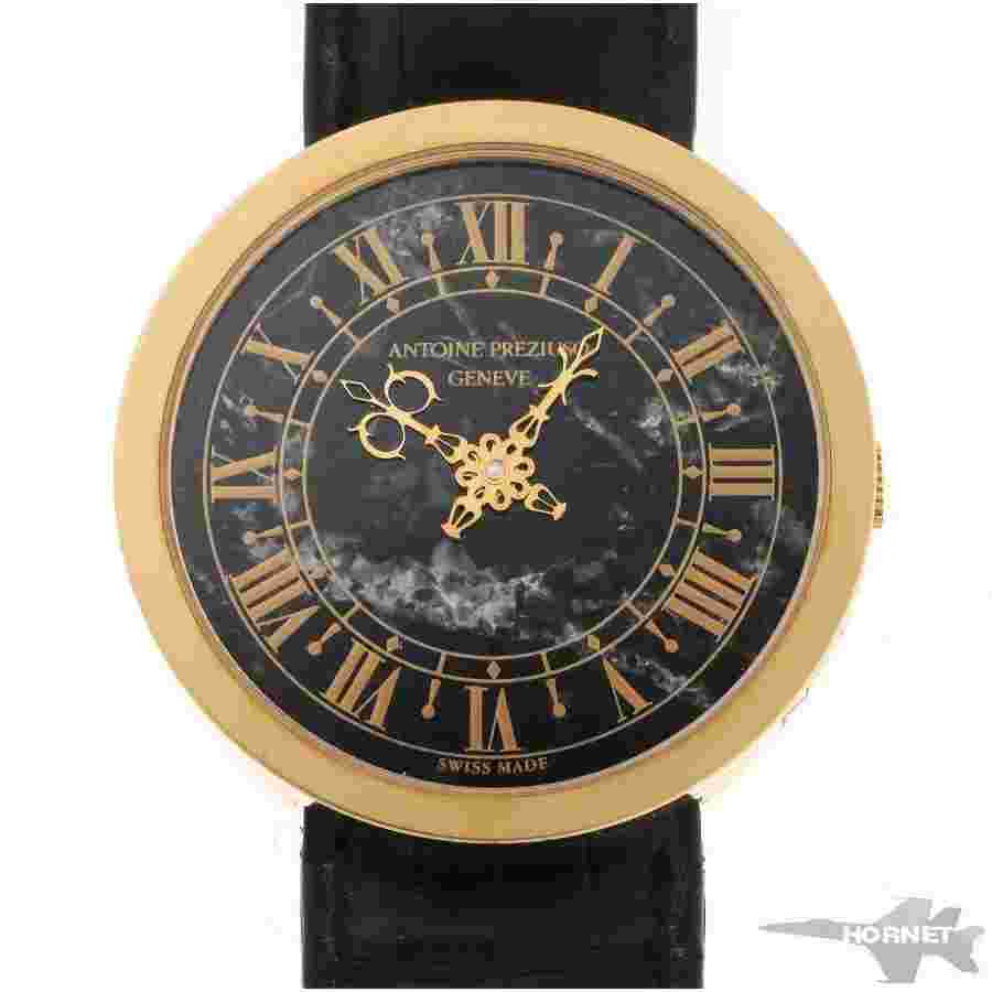 ANTOINE PREZIUSO SIENA 360 Limited 1360 Automatic Black Marble Yellow Gold Mens