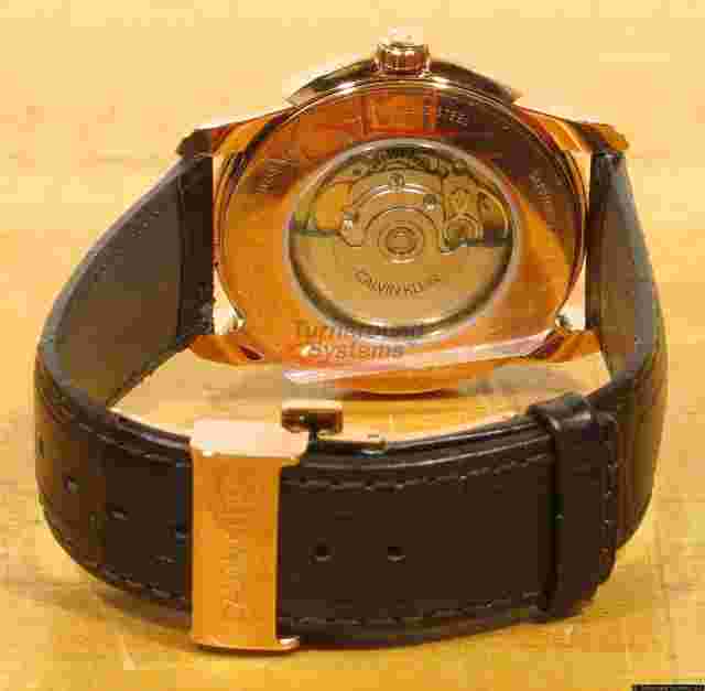 Calvin Klein Infinite Automatic K5S346G6 Swiss ETA 2824-2! Rose Gold, NEW!