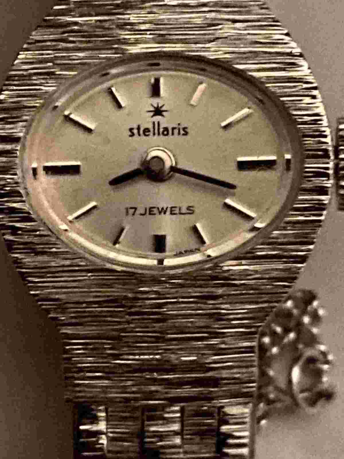 Vintage Stellaris 17 Jewels Ladies Wristwatch