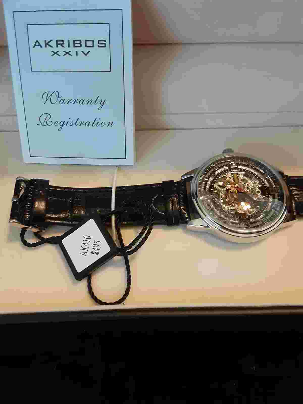 Akribos XXIV Skeleton 40mm Automatic Men's Watch $495 13