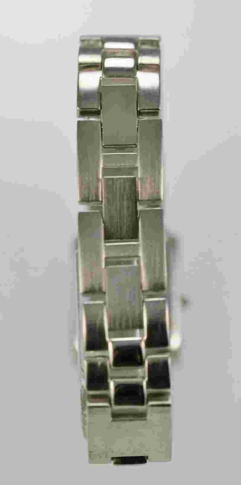 Folio Relic Women Watch Black Stainless Steel Silver Water Resist Battery Quartz