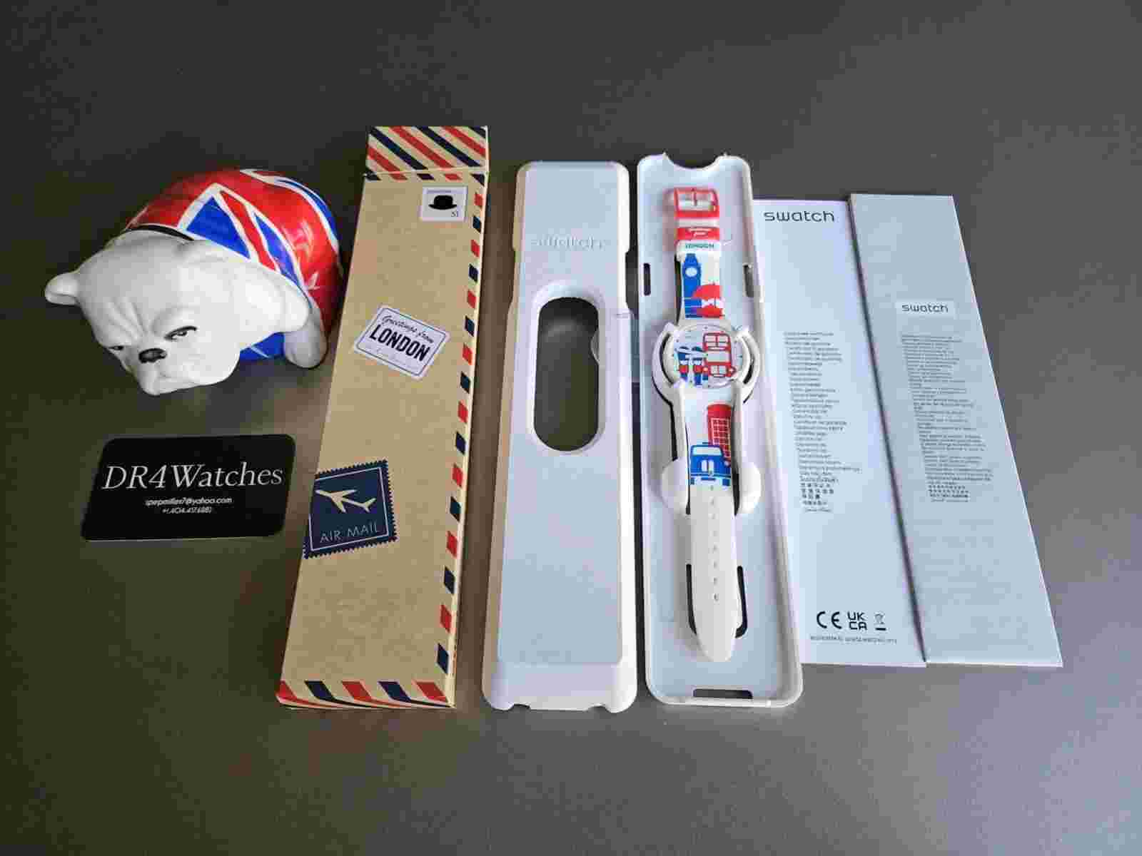 London Destination Swatch; Rare + Limited Edition; Awesome, Collectible, Cool!