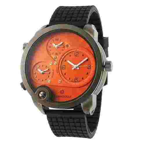 Bernoulli Chimera 3 Time Zone Mens Watch (Available in 2 Colors)
